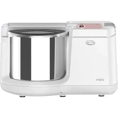ULTRA Mini Table Top 1.25L Wet Grinder with Atta Kneader, 110-volt (New Model), white, 1.25-Liter