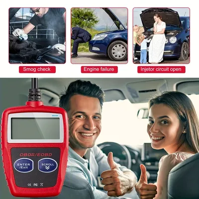 USB Powered OBD2 Scanner MS309 - Car Engine Fault Code Reader for Multiple Models - Vehicle