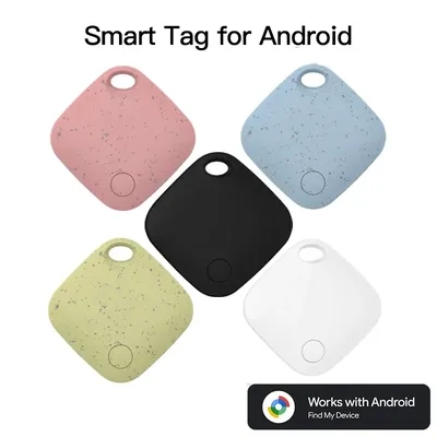 1/ 2pcs Bluetooth GPS Tracker for Android Phones Work With Google Find My App Key Finder Pet Smart