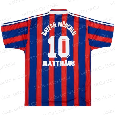 Vintage Classic Summer 1995-97 Matthaus #10 Soccer Sport T-shirt Home/Away Kit Football Jersey For