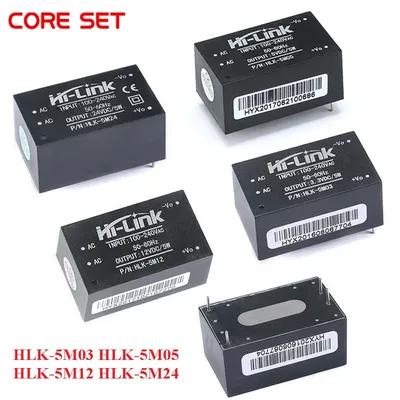 AC-DC 220V to 5V 3.3V 12V 24V 5W 5V 700mA Power Supply Module AC DC Step Down Buck Module HLK-5M03