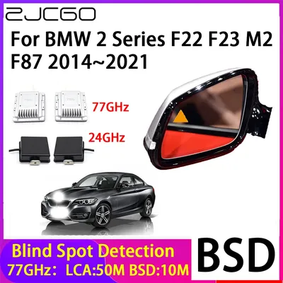ZJCGO Car Blind Spot Detection BSD Mirror Rear Radar Detection System for BMW 2 Series F22 F23 M2