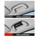4 pz Breve Peluche Maniglia Copertura Auto Tetto Bracciolo Tirare Guanti Maniglia Della Porta Copertura di Protezione Per Mercedes Benz W212 AMG W166 W176