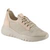 Slip-On Sneaker GABOR, Damen, Gr. 42, beige (hellbeige), Textil, Ziegenveloursleder, unifarben, sportlich, Schuhe, Freizeitschuh, Halbschuh, Slipper mit Best Fitting-Ausstatttung