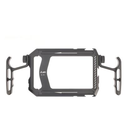 TEMU Jlwin Universal Smartphone Metal Cage Video Rig Handles Vlogging Live Broadcast Mobile Phone Bracket Kit
