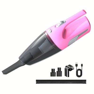 TEMU Cascadevac Powerful Handheld Vacuum Cleaner, Wireless, Usb Rechargeable, , Strong Suction, Multiple Accessories, Ideal For Home And Commercial Use, Cordless Vacuum Cleaner Image