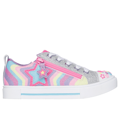 Skechers Girl's Twinkle Toes: Twinkle Sparks - Cosmic Burst Sneaker | Size 12.5 | Synthetic