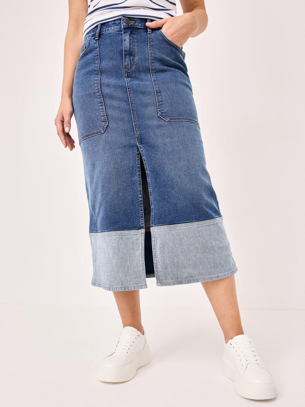 Paddock`s Jeansrock Damen blue stone, 42 Image