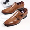 Kleid Schuhe für Männer schwarz quadratische Zehen Männer Party Hochzeit Schuhe Luxus hochwertige Business Casual Männer Schuhe elegante Oxfords 39-48