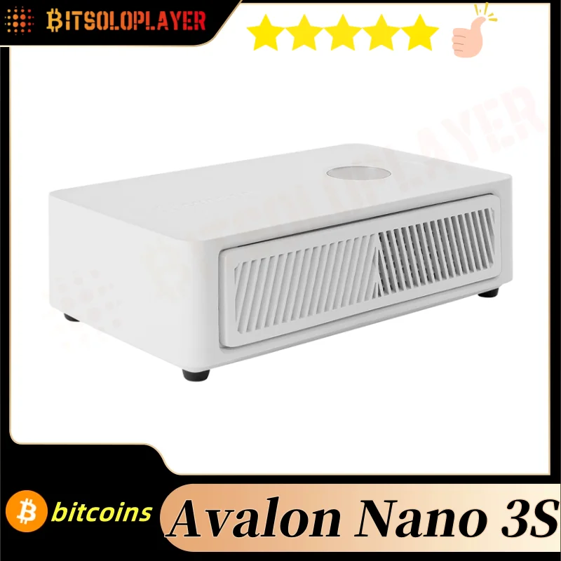 Canaan Avalon Nano 3S 6TH/s 140W Bitcoins Miner Neu eingetroffen BTC Miner Home Office Miner mit Original-Netzteil Image