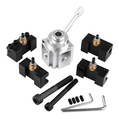 Gotrays - Schnellwechsel-Drehwerkzeughalter aus Stahl für Drehmaschinen, Bohrmaschinen, Image