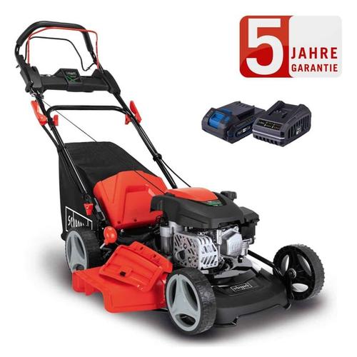 Benzin Rasenmäher MS150-46E 3,5PS 7IN1 mit Antrieb Breite 46cm 55L - Scheppach