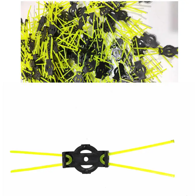 10 teile/paket Universal Mäher Schneiden Seil Mäher Kopf Jäten Pinsel Entfernen Moos Rostfrei Tragen-beständig Mäher Kopf Zubehör Image