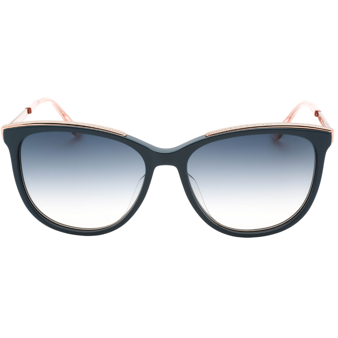 Juicy Couture Sonnenbrille in Roségold mit blauen Verlaufsgläsern Image