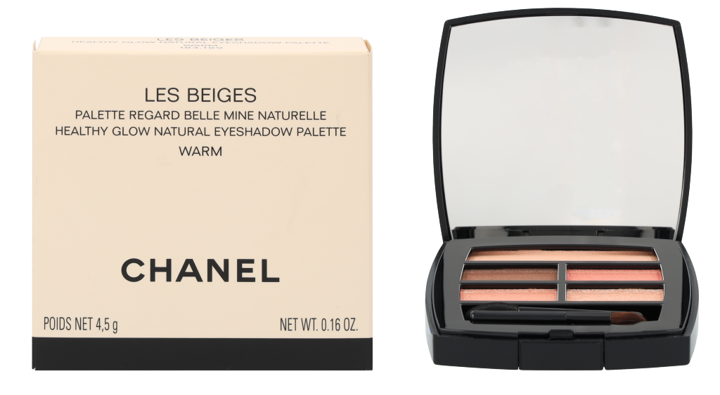 Chanel Les Beiges Healthy Glow Natural Eyeshadow Palette. Image