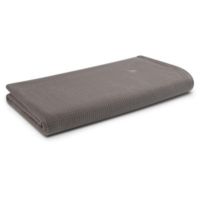 Saunatuch ROSS "Waffelpique", grau (flanell), B:80cm L:200cm, Frottier, Baumwolle, Handtücher (Packung), 100% Baumwolle Image
