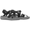 Sandale MERRELL "HARBOR BACKSTRAP", Gr. 41, schwarz, Leder, sportlich, Schuhe