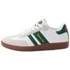 Sneaker PANTOFOLA D´ORO "BALLARE", Gr. 46, grün (weiß, grün), Leder, sportlich, Schuhe