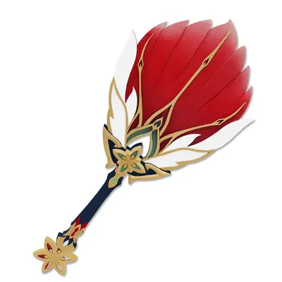 Jiaoqiu Cosplay Fan Game Props Honkai Star Rail Foxian Xianzhou Yaoqing Feixiao Halloween Party Women Men Role Play Accessory