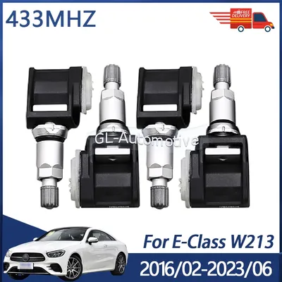 4PCS For Mercedes-Benz E-Class W213 2016-2023 TPMS Sensor Tire Pressure Monitoring Sensor