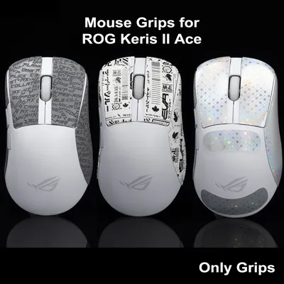 BTL Mouse Grip Tape for ROG Keris II Ace AimPoint36k Skate Sticker Non Slip Suck Sweat Pre Cut Easy