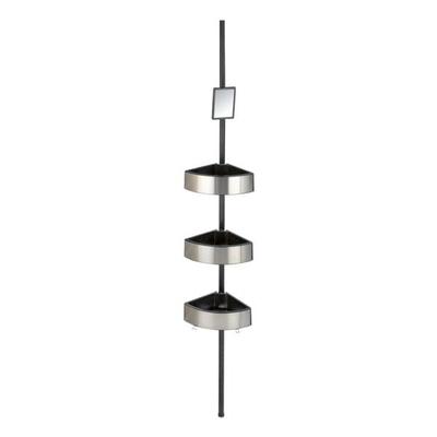 Wenko Teleskop-Duschecke »Premium Big Black« schwarz