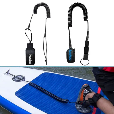 Sup Board Foot Leg Rope Practical Surfing Stand UP Paddle Board Ankle Leash Elastic Surfboard Safety