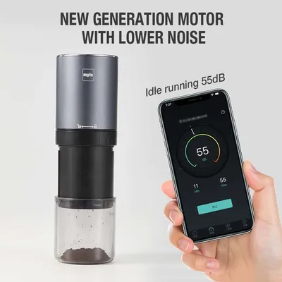 Electric Coffee Bean Grinder Small Grinder Stainless Steel Grinding Core Italian Hand Pour USB