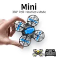 Nuovo mini drone Rc 4 canali 6 assi modalità senza testa elicottero 360 ° Flip Mini drone giocattolo quadricottero telecomandato per regali per bambini