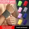 Bracelet de soutien de poignet, brassards de Sport, serviette de sueur, manchette de Tennis, sangle de protection, Fitness, course, 1 à 10 pièces
