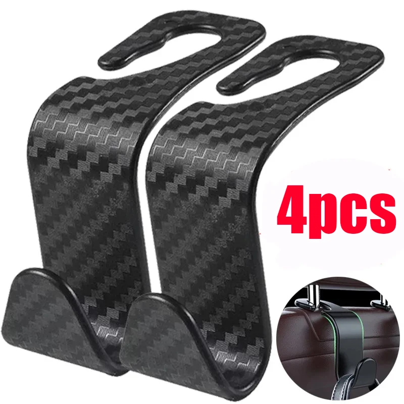Ganci per seggiolino Auto supporto per poggiatesta gancio per interni Auto gancio per appendere sedile posteriore supporto per Organizer accessori per ganci interni Auto