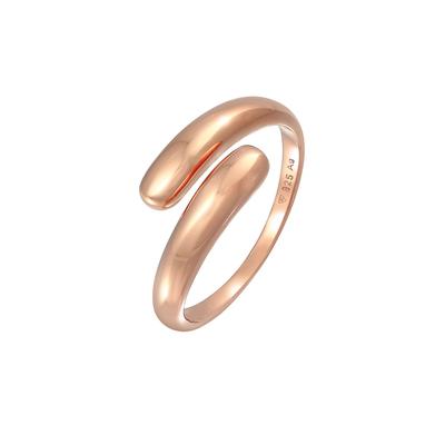 Elli - Wickelring Zart Basic 925 Sterling Silber Ringe 1 ct Damen Image