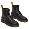 Schnürboots DR. MARTENS "1460 Vegan 8 Eye Boot", Damen, Gr. 43, schwarz, Lederimitat, klassisch, Schuhe, Boots, Winterboots, Schnürboots mit Anziehlasche