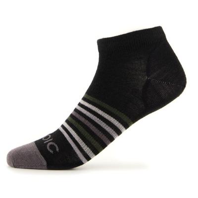 Stoic - Merino Everyday No Show Socks - Multifunktionssocken 39-41 | EU 39-41 schwarz