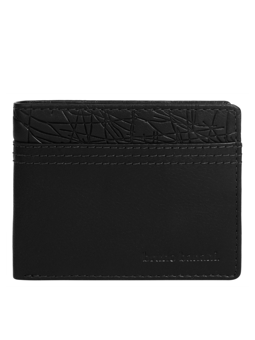Bruno Banani Geldbörse Herren schwarz, ONE SIZE