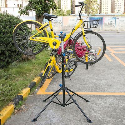 TEMU Costoffs 360° Rotatable Bicycle Assembly Stand With Handlebar Holder And Tool Tray Professional Bicycle Repair Stand Assembly Stand Repair Stand Image