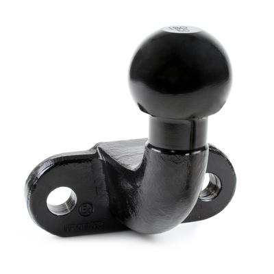 TEMU Wiltec Trailer Coupling With 50 Mm Ball Head, 3.5 T Towing Capacity, Towing Device Made Of Cast Steel For Cars, Trucks, Tractors, 2-hole Screw Plate Image