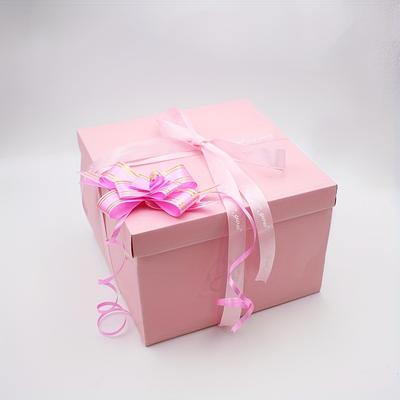 TEMU Exploding Gift Box Set For Birthday, Wedding, Proposal – Diy Surprise Photo Album Box With Multiple Layers, Accessories & Decorative Ribbon – Versatile Paper Explosion Boxes For Special Occasions Image