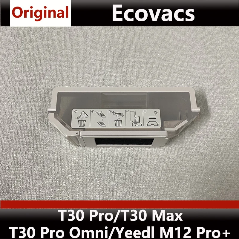 Original Ecovacs T30 Pro Omni Staubsammelbehälter, Staubsauger T30 Max Staubbehälter-Verbrauchsmaterialien mit leichten Unvollkommenheiten Image