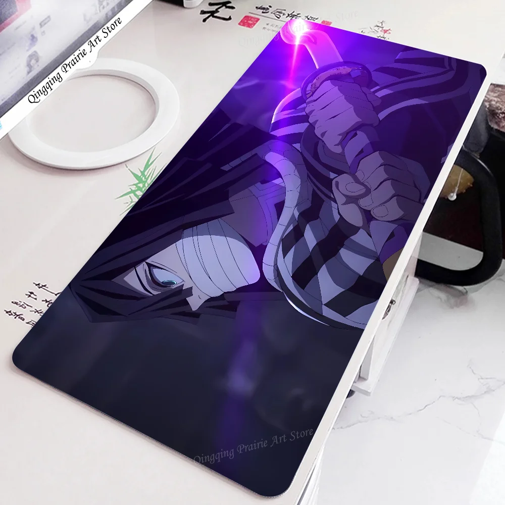 1pc Iguro Obanai Anime Boden Matte Maus Matte Schreibtisch Matte Mit Pad Gaming Zubehör Prime Gaming XXL Tastatur Pad Polsterung matte Image