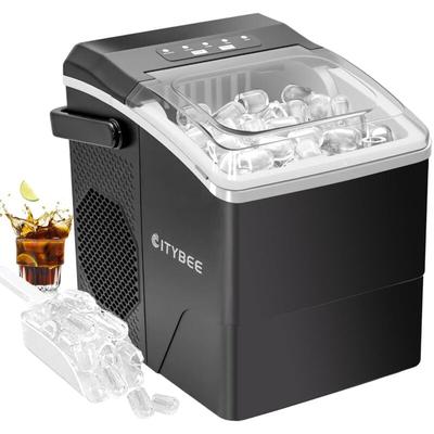 Gbly - Eiswürfelmaschine Klein Ice Maker Leise 2 Größen von Bullet Ice Cube Maker Eiswürfel