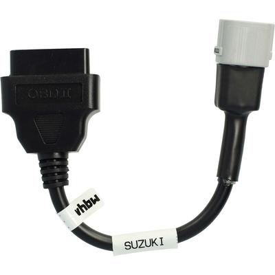 Vhbw - OBD2 Adapter 6 Pin auf OBD2 16Pin kompatibel mit Suzuki uh 125 (2007 - 2019), uh 200 (2007 Image