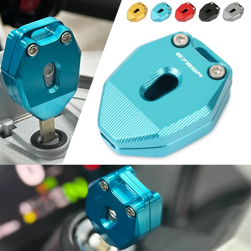 Motorrad CNC Schlüssel Abdeckung Fall Shell Schlüssel Schutz schlüsselbund schlüssel fall Für 675SR 675SR-R 675NK 250SR 450SR Image