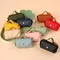 Portable Dog Poop Bag Organizer Stylish Pet Bag Holder Leather Pet Poop Bag Holder With Dispenser For Dog Bags Pet Supplies