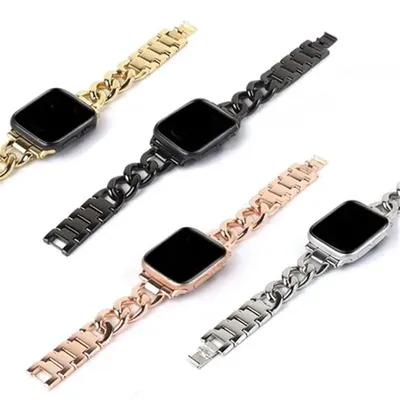 Metallic Chain Watch Strap for Apple Watch Band 45mm 49mm 40mm 42mm 44mm Sport Watchband for IWatch