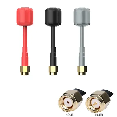 2pcs 5.8G Mini Lollipop FPV Antenna High Gain FPV Transmitter/Receiver RHCP FPV SMA RPSMA For RC FPV