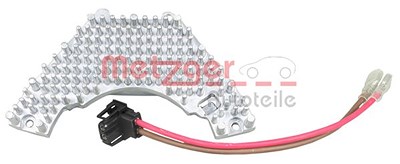 Metzger Autoteile Steuergerät, Heizung/Lüftung [Hersteller-Nr. 0917024] für Citroën, Fiat, Lancia, Peugeot Image
