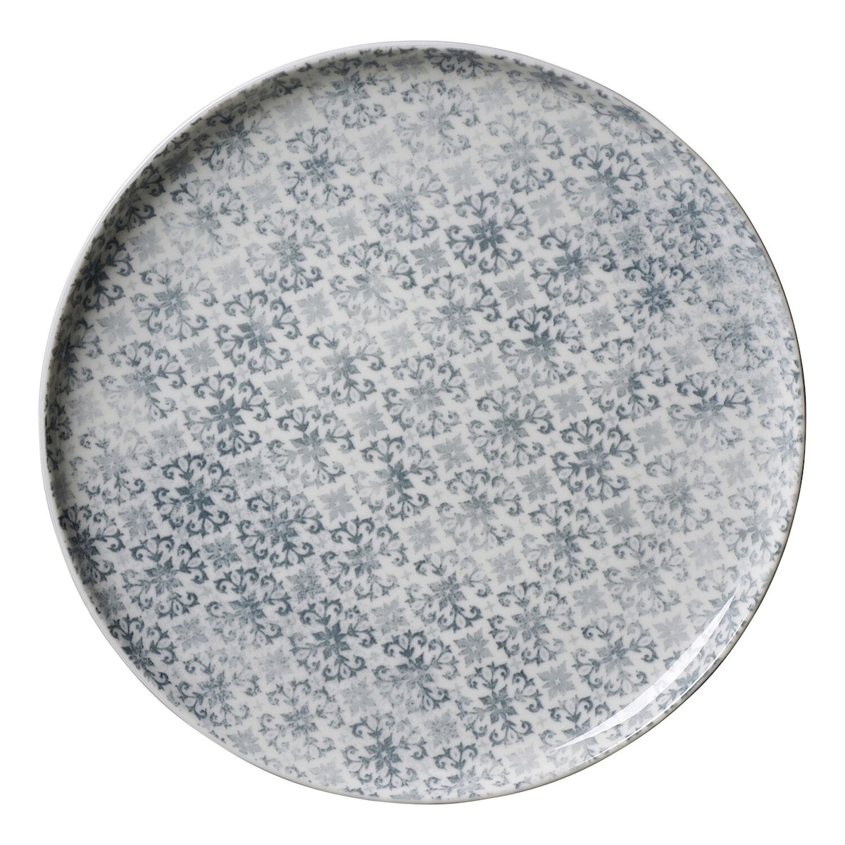 Ritzenhoff & Breker Frühstücksteller | 2 x Ø 21,5 cm | grau | Porzellan Image