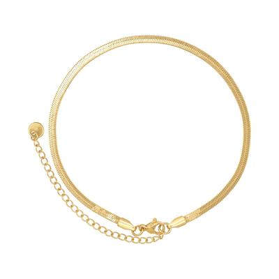 Heideman - Fußkettchen Juna goldfarben Fußketten 1 ct Damen Image