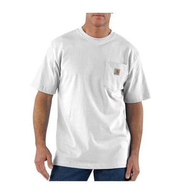 Carhartt Men's Loose Fit Heavyweight Short-Sleeve Work Shirt - Summer Blue Heather L